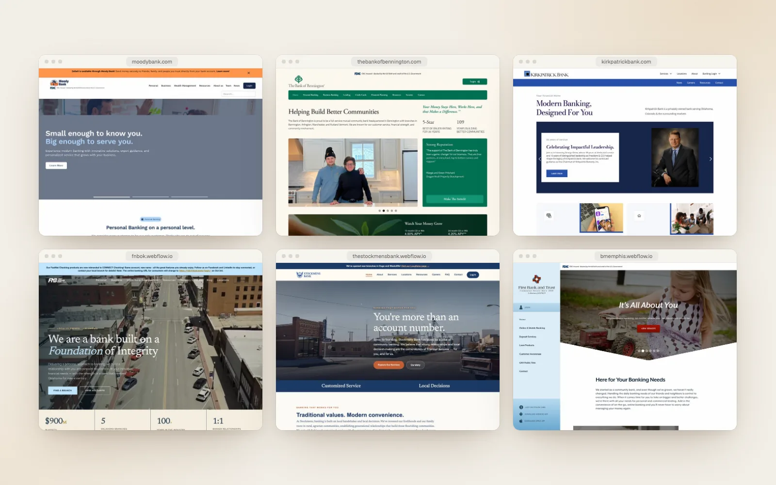 Community bank websites website