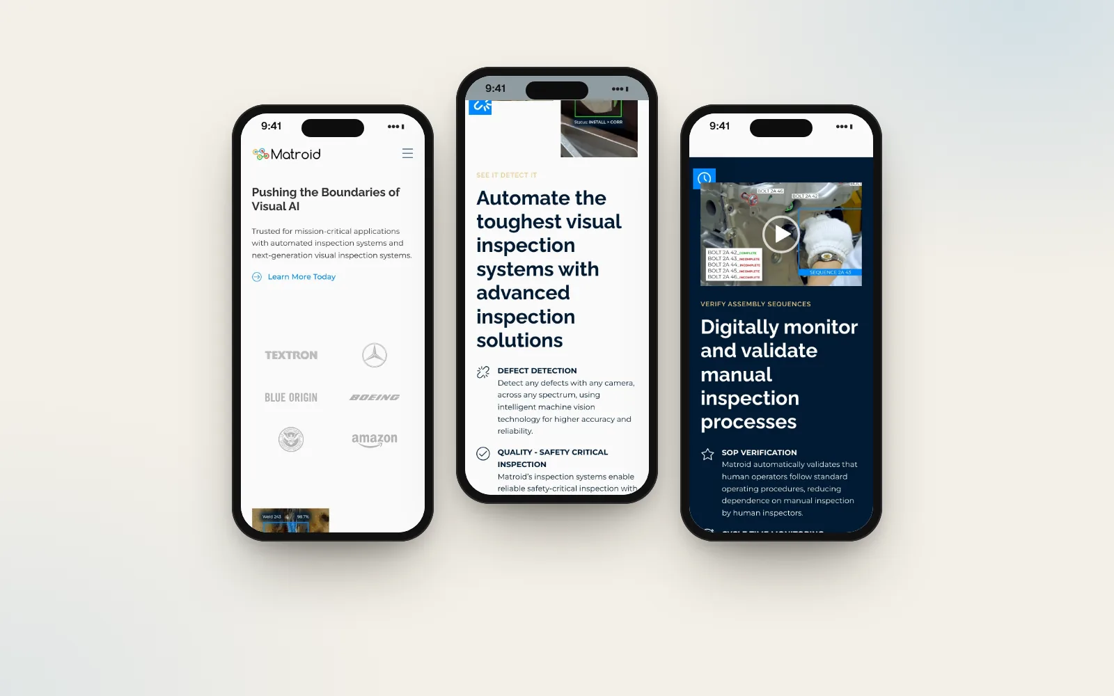 Matroid: On mobile