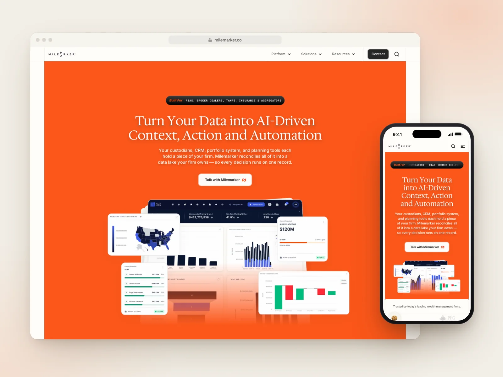 Milemarker website